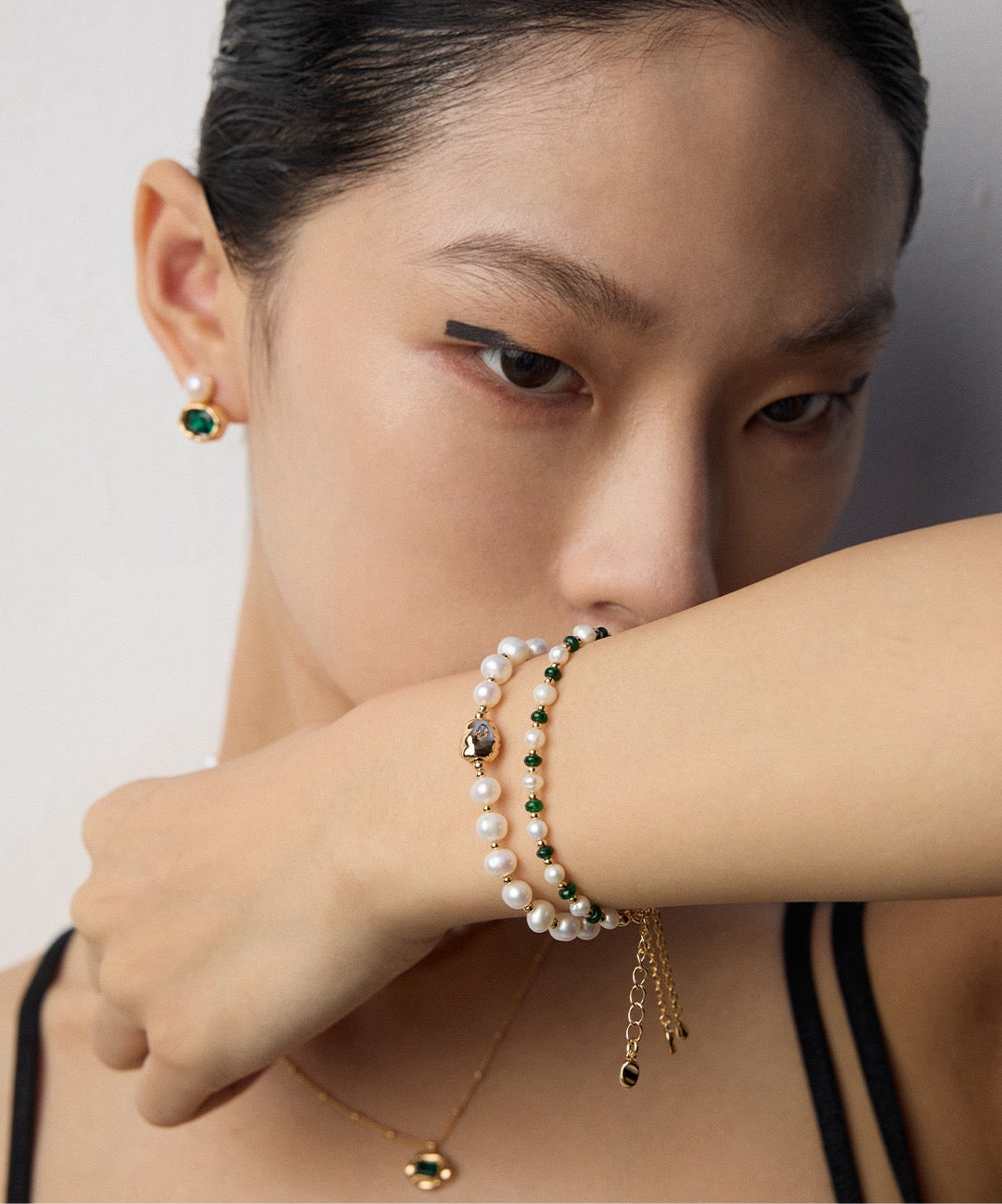 S925 Silver Minimalist Natural Pearl Bracelet