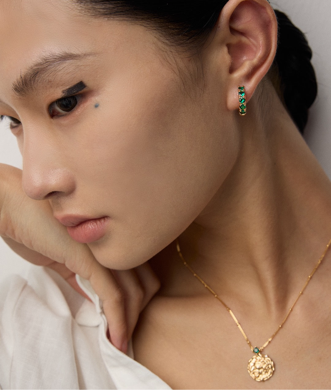 S925 Silver Minimalist Zircon Earrings