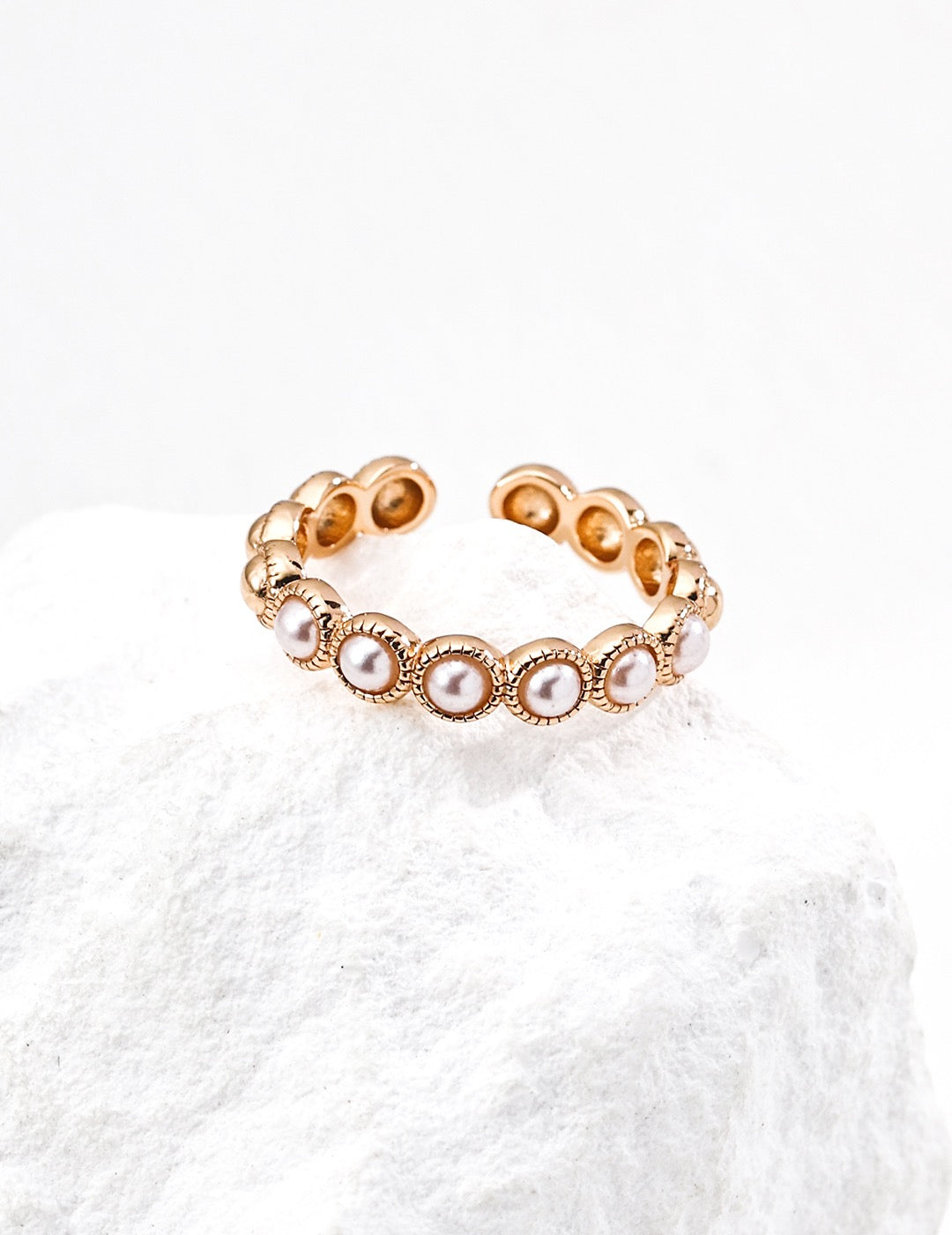 Pearls S925 Sterling Silver Ring
