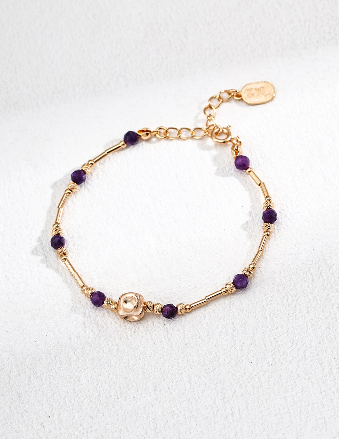 Prosperity S925 Sterling Silver Bracelet with Amethyst