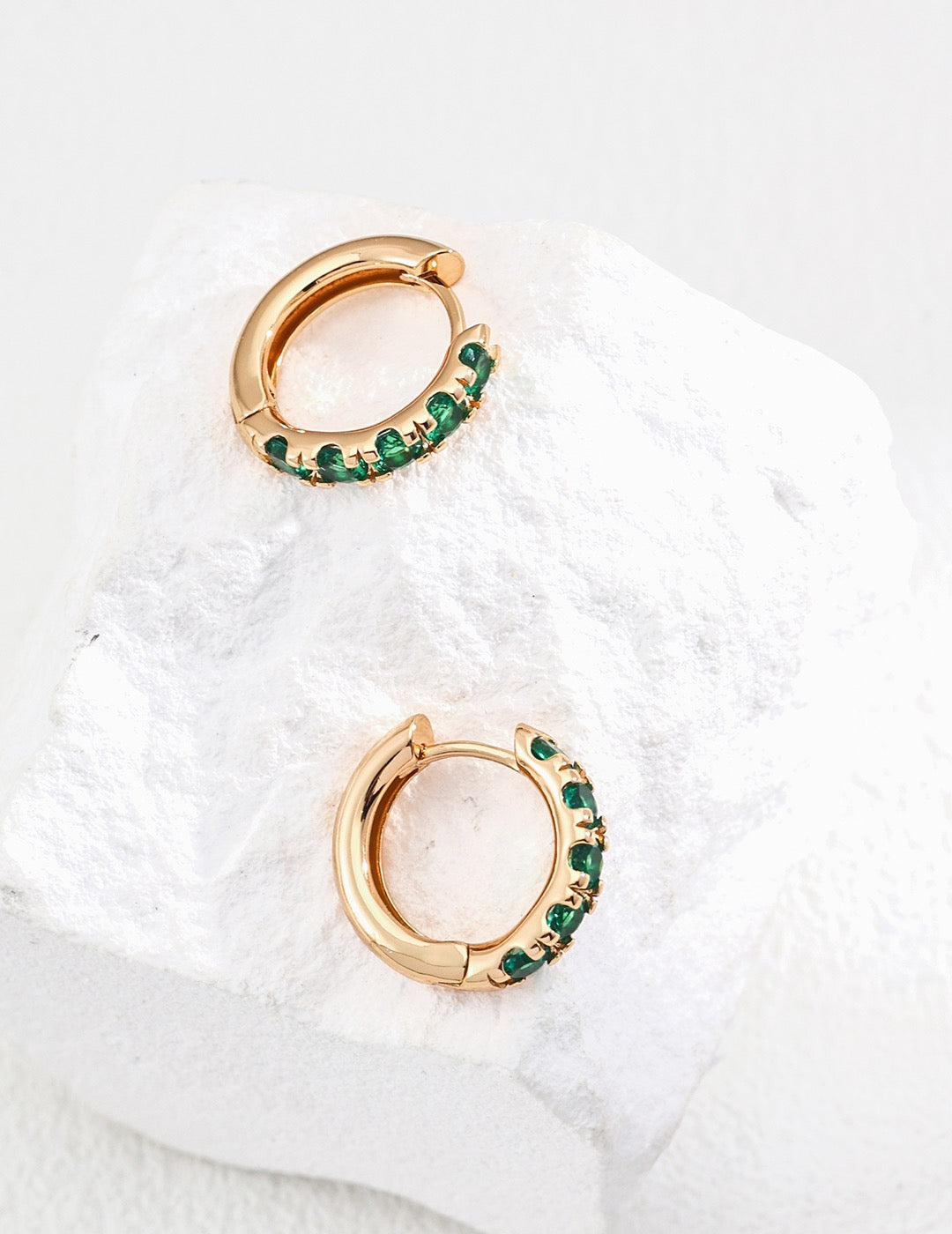 S925 Silver Minimalist Zircon Earrings