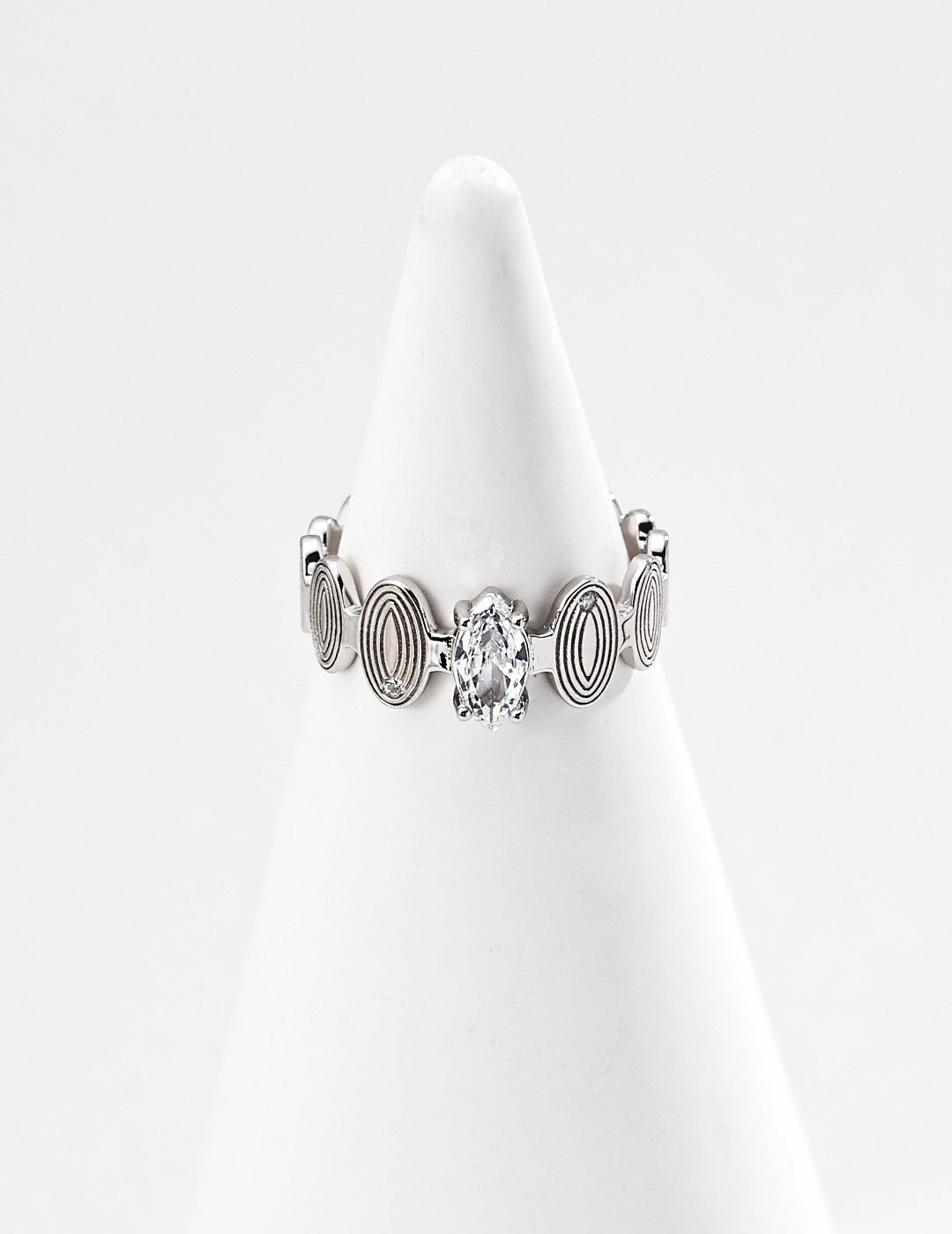 S925 Silver Statement Ring