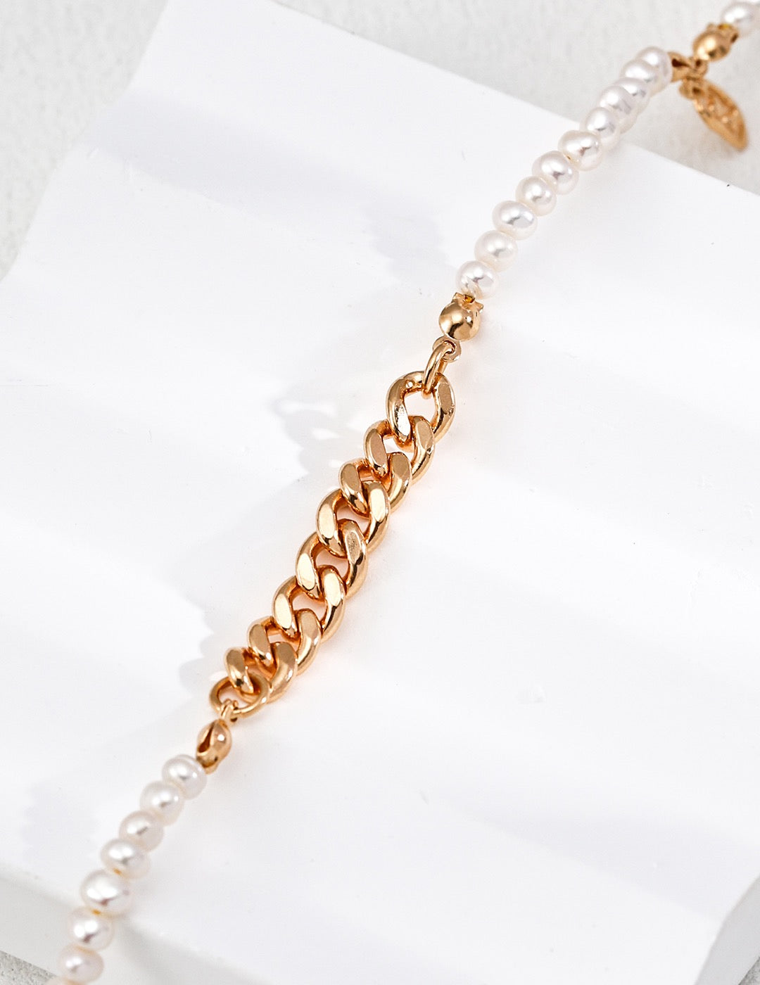Chain S925 Sterling Silver Natural Pearl Necklace